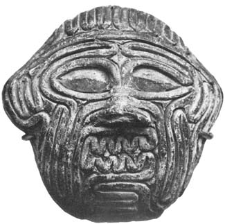 Humbaba's face